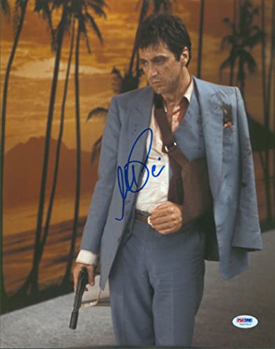 Al Pacino Scarface Authentic Signed 11x14 Photo Autographed PSA/DNA Itp #5A00512