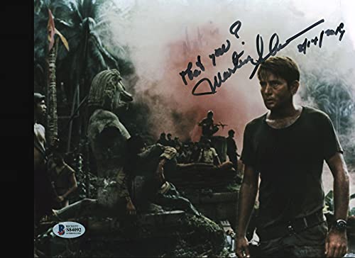 Martin Sheen Apocalypse Authentic Signed 8x10 Photo Autographed BAS #S84092