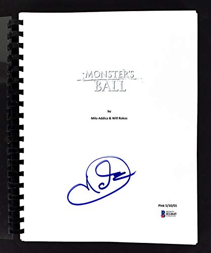 Halle Berry Authentic Signed Monster's Ball Movie Script Autographed BAS #H14645