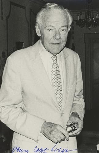 Henry Cabot Lodge Politician Authentic Signed 5x7.5 Photo BAS #BK43323