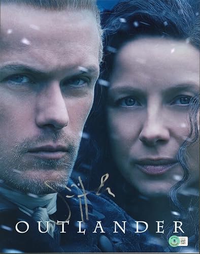 Sam Heughan Outlander Authentic Signed 11x14 Photo Autographed BAS #BJ084552