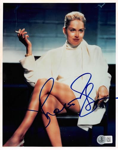 Sharon Stone Basic Instinct Authentic Signed 8x10 Photo Autographed BAS #BN29156