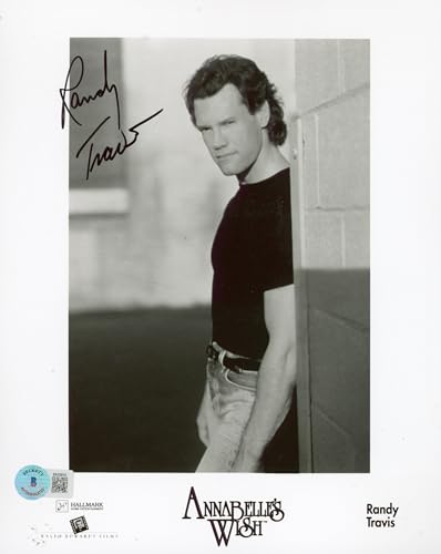 Randy Travis Annabelle's Wish Authentic Signed 8x10 Photo BAS #BK03910