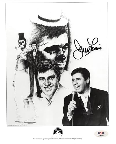 Jerry Lewis The Nutty Professor Authentic Signed 8x10 Photo PSA/DNA #AN43031