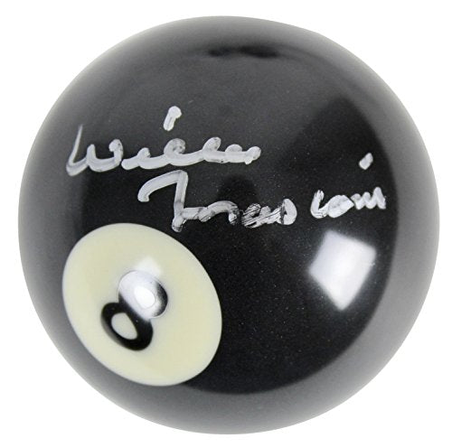 Willie Mosconi Authentic Signed #8 Billiards Pool Ball Autographed JSA #N41276