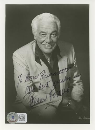 Cesar Romero Batman "Don Burnett All Best Wishes" Signed 5x7 Photo BAS #BK43351