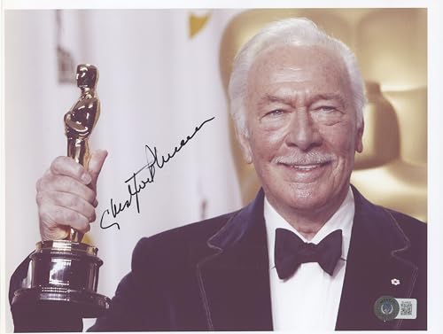 Christopher Plummer The Sound Of Music Signed 8.5x11 Photo BAS #BL44520