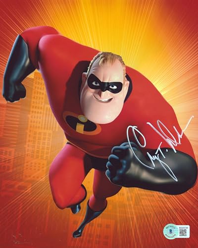 Craig T. Nelson The Incredibles Authentic Signed 8x10 Photo BAS #BD20739