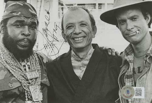 James Hong The A-Team Authentic Signed 6.75x4.5 Photo Autographed BAS #BK43289