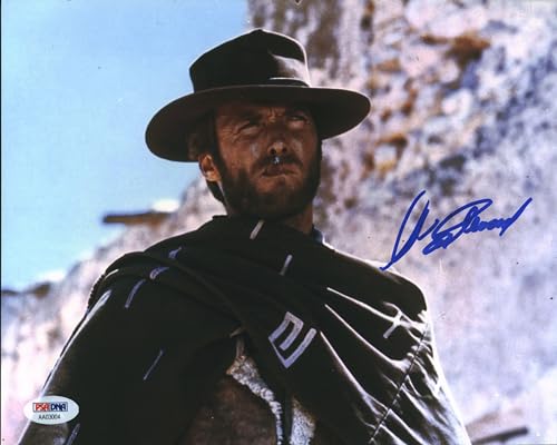 Clint Eastwood The Good, the Bad and the Ugly Signed 8x10 Photo PSA/DNA #AA03004