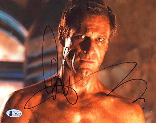 Aaron Eckhart Batman The Dark Knight Authentic Signed 8x10 Photo BAS #Y30248