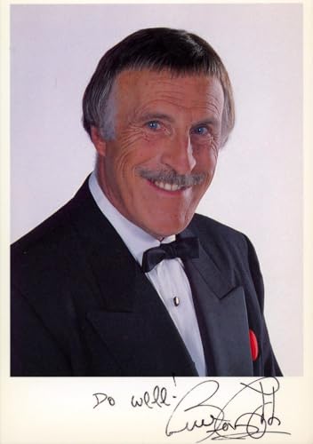 Bruce Forsyth The Generation Game "Do well!" Signed 4x6 Photo BAS #BM38101