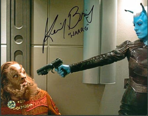 Kevin Brief Star Trek Enterprise "Naarg" Signed 8x10 Photo w/ Black Sig WWA 1