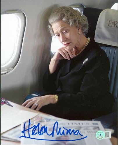 Helen Mirren The Crown Authentic Signed 8x10 Photo Autographed BAS #BJ12736