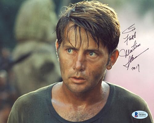 Martin Sheen Apocalypse Now "To Faith" Authentic Signed 8x10 Photo BAS #S84091