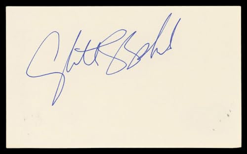 Cybill Shepherd Cybill Authentic Signed 3x5 Index Card Autographed BAS #BN06547