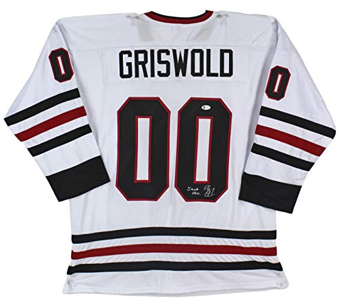 Chevy Chase Christmas Vacation "Suck This" Signed Jersey BAS Witnessed #WA36232