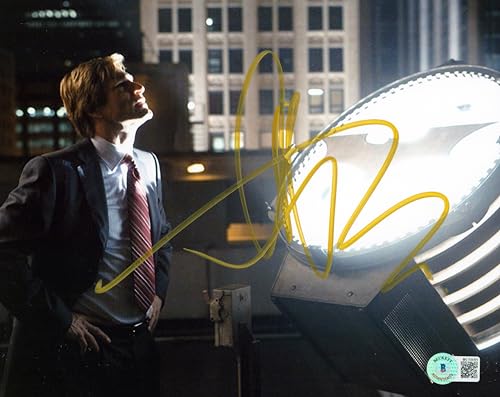 Aaron Eckhart Batman The Dark Knight Authentic Signed 8x10 Photo BAS #BC13691