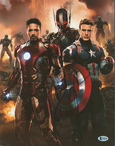 James Spader Avengers Age of Ultron Authentic Signed 11x14 Photo BAS #Y06128