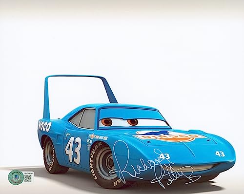 Richard Petty Cars Authentic Signed 8x10 Photo Autographed BAS #BH049620