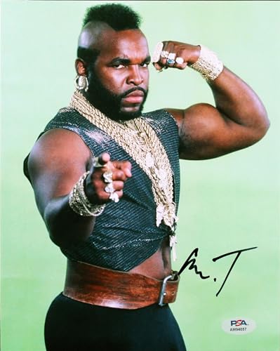 Mr. T The A-Team Authentic Signed 8x10 Vertical Photo PSA/DNA #AM94057