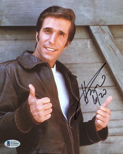 Henry Winkler Happy Days "6/20" Authentic Signed 8x10 Photo BAS #U14449