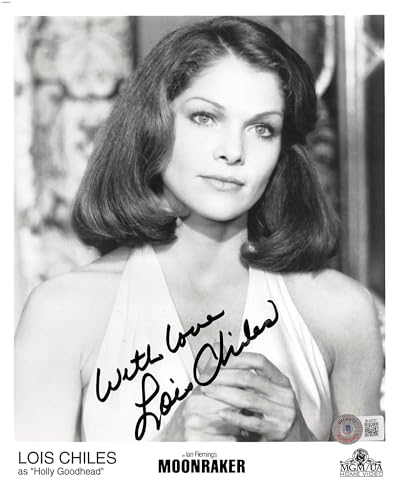 Lois Chiles Moonraker "With Love" Authentic Signed 8x10 Photo BAS #BL44727