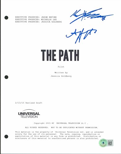 Kyle Allen & Amy Forsyth Authentic Signed The Path Script Cover BAS #BF24128