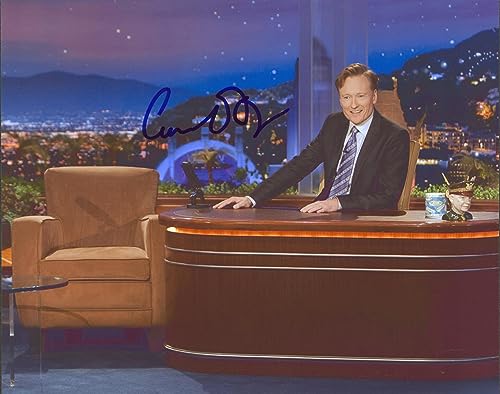 Conan O'Brien Late Night Authentic Signed 8x10 Photo Autographed BAS #BH01631