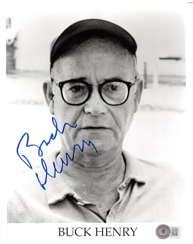 Buck Henry Heaven Can Wait Authentic Signed 8x10 Photo Autographed BAS #BK03940