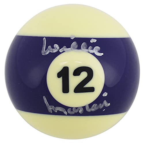 Willie Mosconi Authentic Signed Billiards Pool #12 Ball Autographed PSA #AA82181