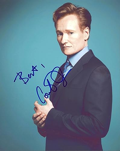 Conan O'Brien Late Night "Best" Authentic Signed 8x10 Photo BAS #BH01632