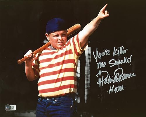 Patrick Renna The Sandlot "2x Insc" Authentic Signed 11x14 Horizontal Photo BAS