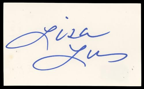 Lucy Liu Kill Bill Authentic Signed 3x5 Index Card Autographed BAS #BN35203
