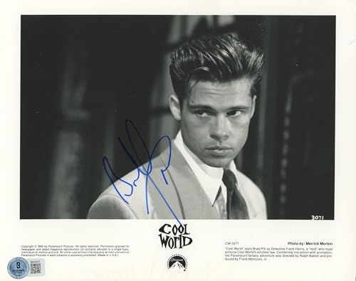 Brad Pitt Cool World Authentic Signed 8x10 Photo Autographed BAS #BN74377