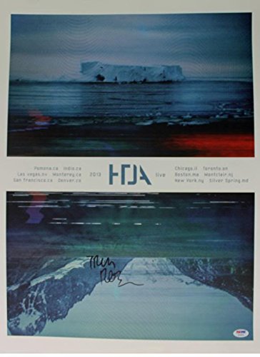 Trent Reznor Nine Inch Nails Authentic Signed 18X24 2013 Poster PSA/DNA #W46060