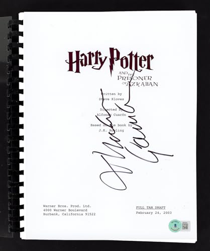 Michael Gambon Harry Potter Authentic Signed Movie Script BAS #BK02241