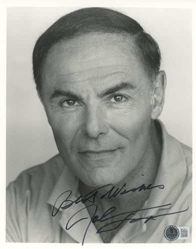 John Saxon Nightmare on Elm Street "Best Wishes" Signed 8x10 Photo BAS #BM03303