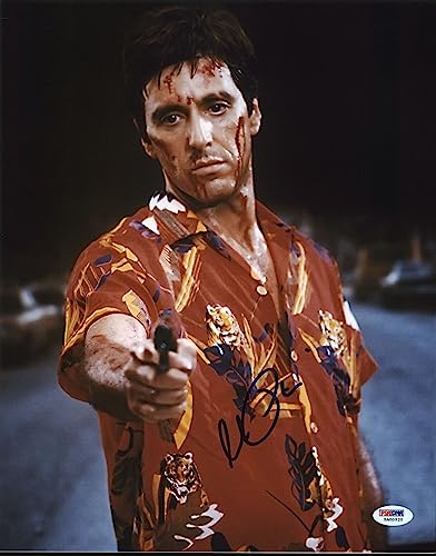 Al Pacino Scarface Signed 11x14 Vertical Photo Auto 10! PSA/DNA Itp #5A00920