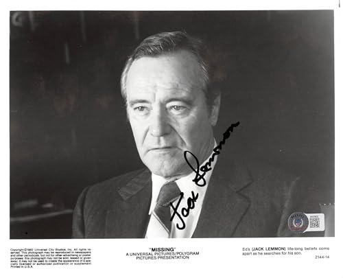 Jack Lemmon Missing Authentic Signed 8x10 Photo Autographed BAS #BK03802
