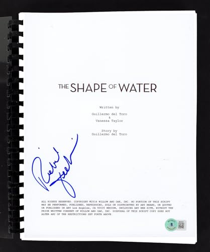 Richard Jenkins The Shape of Water Authentic Signed Movie Script BAS #BK02231