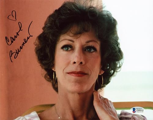 Carol Burnett Authentic Signed 8x10 Photo Autographed BAS #Z99511