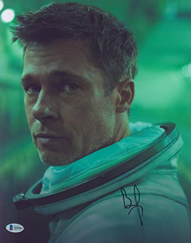 Brad Pitt Ad Astra Authentic Signed 11x14 Photo Autographed BAS #Q65903
