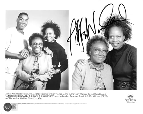 Alfre Woodard A Mother's Courage Authentic Signed 8x10 Photo BAS #BK03812