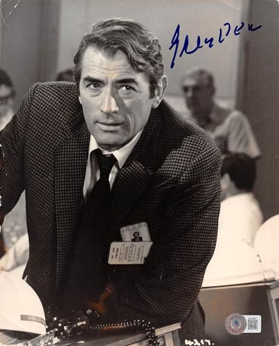 Gregory Peck To Kill a Mockingbird Authentic Signed 8x10 Photo BAS #BL44651