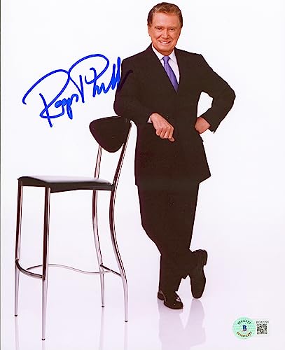 Regis Philbin Live With Regis & Kelly Authentic Signed 8x10 Photo BAS #BG82291