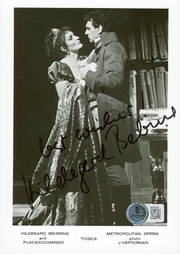 Hildegard Behrens Singer Best Wishes Authentic Signed 5x7 Photo BAS #BM03265