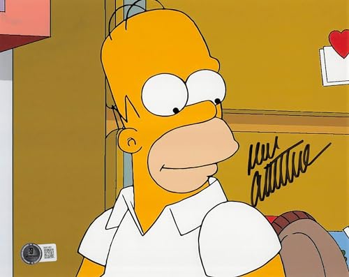 Dan Castellaneta The Simpsons Authentic Signed 8x10 Photo BAS #BM01881