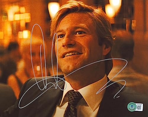 Aaron Eckhart Batman The Dark Knight Authentic Signed 8x10 Photo BAS #BH049534