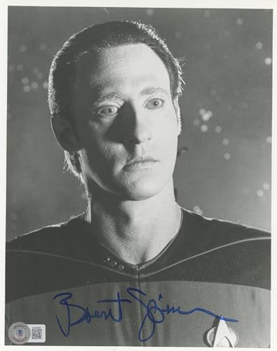 Brent Spiner Star Trek The Next Generation Signed 8x10 Photo BAS #BL44620